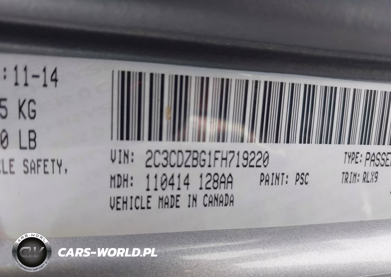 2015 Dodge Challenger Sxt Plus VIN:2C3CDZBG1FH719220 - 9