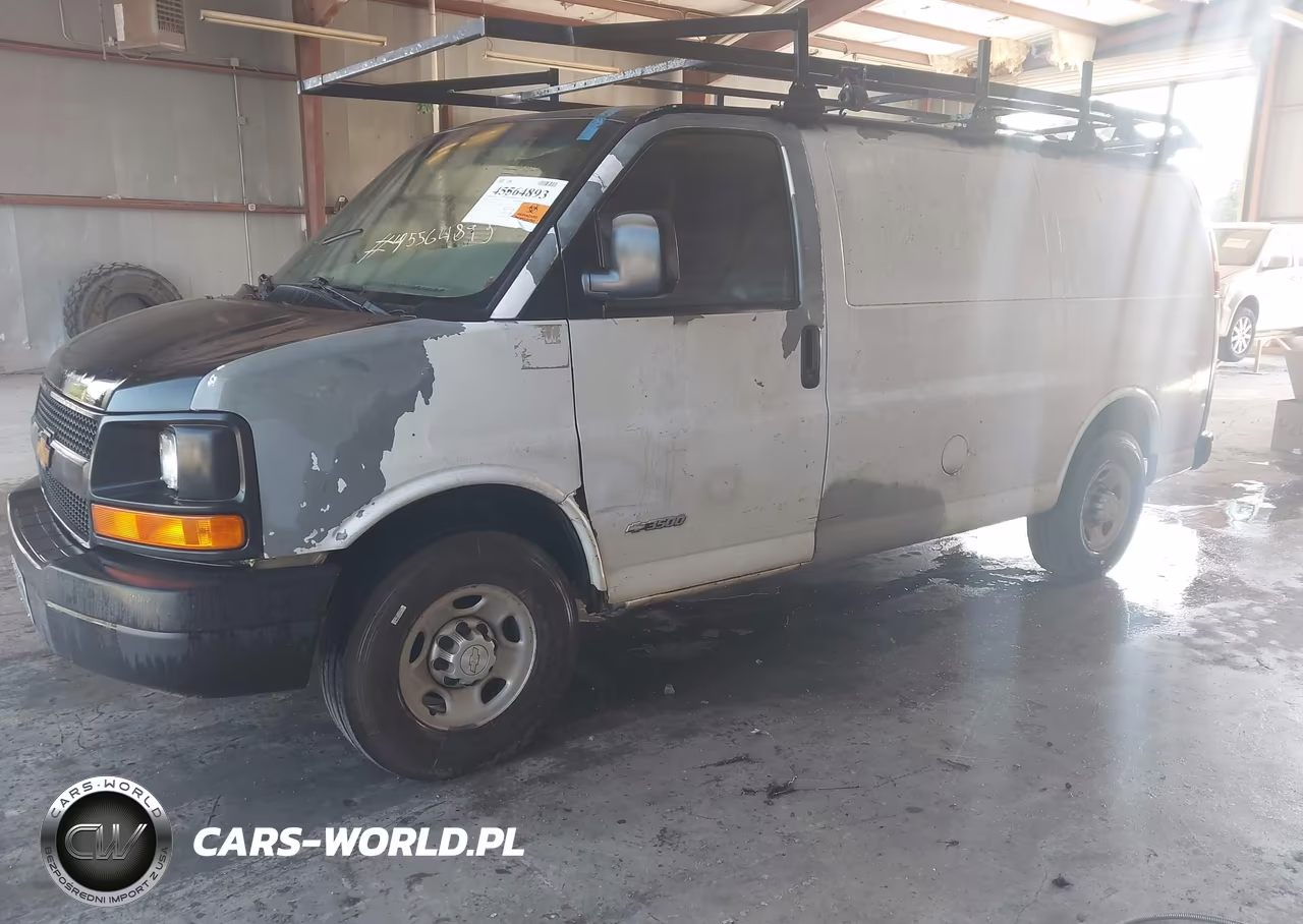 2006 Chevrolet Express Work Van VIN:1GCHG35V161193198 - 2