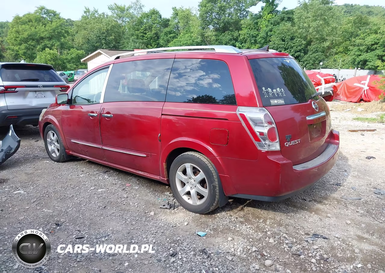 2008 Nissan Quest 3.5 Se VIN:5N1BV28U38N116641 - 3