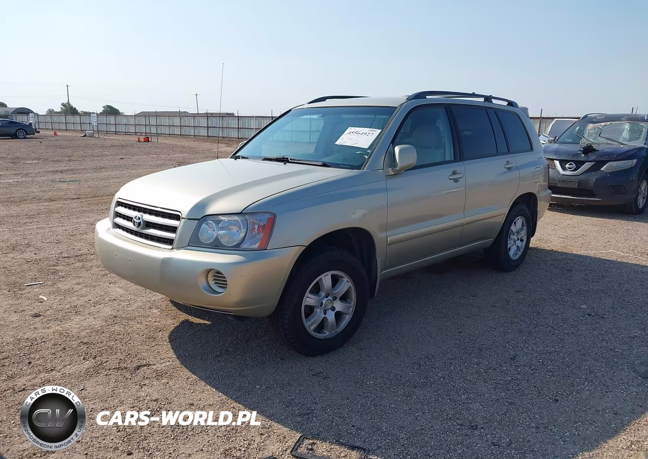 2001 Toyota Highlander V6 VIN:JTEHF21A910036092 - 2