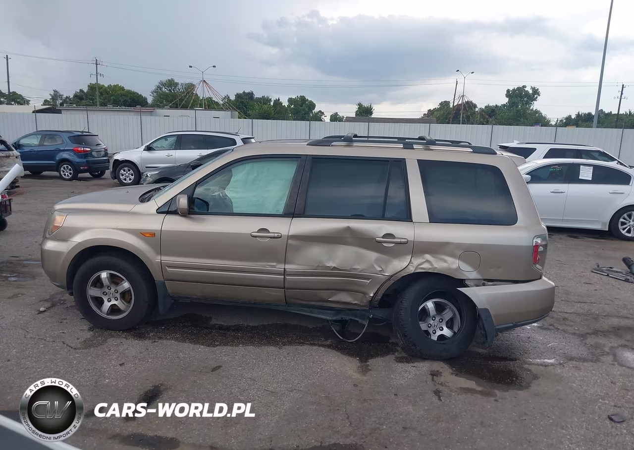 2007 Honda Pilot Ex-L VIN:2HKYF185X7H540153 - 14