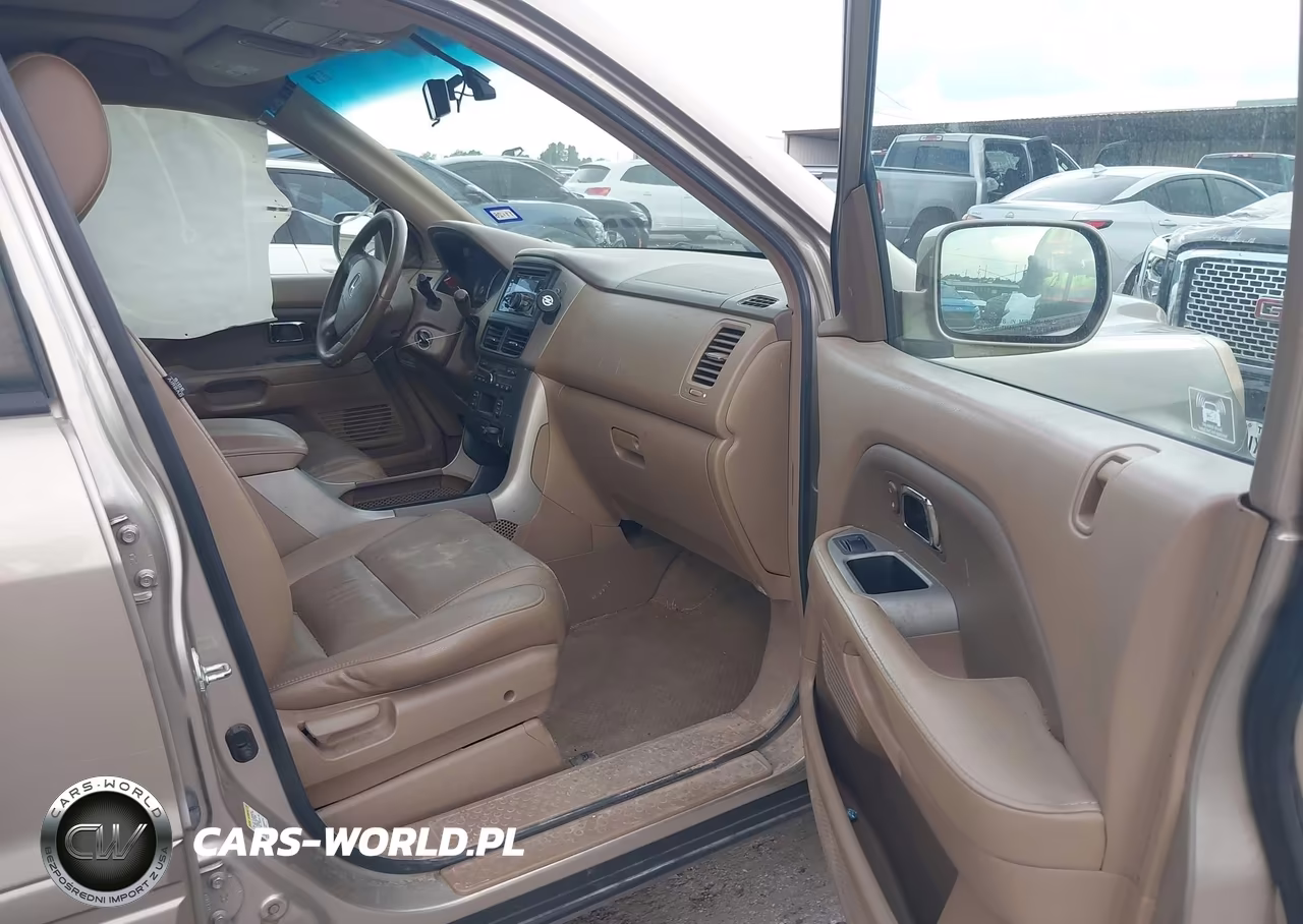 2007 Honda Pilot Ex-L VIN:2HKYF185X7H540153 - 5