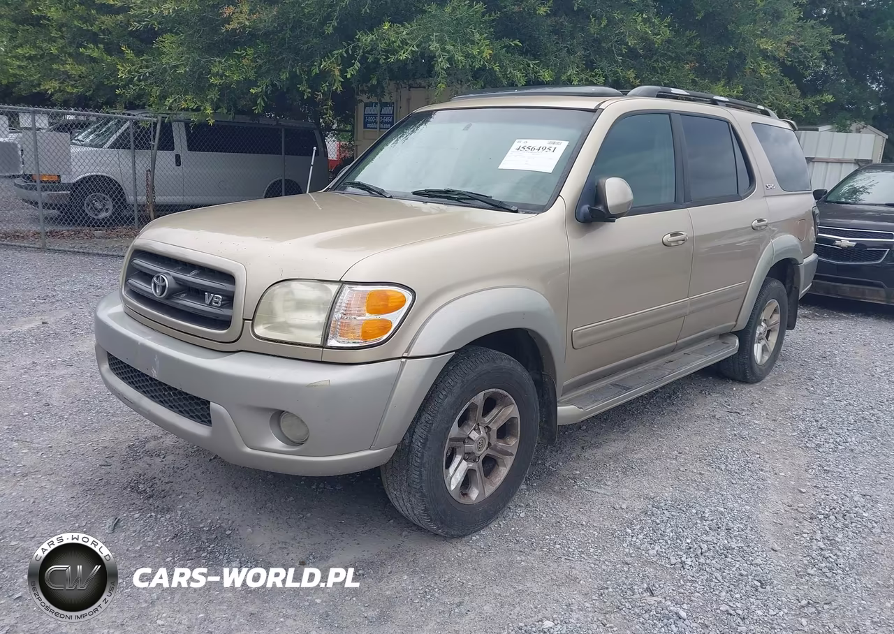 2002 Toyota Sequoia Sr5 V8 VIN:5TDZT34A82S075659 - 2