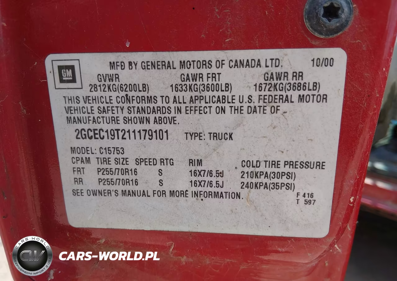 2001 Chevrolet Silverado 1500 Ls VIN:2GCEC19T211179101 - 9