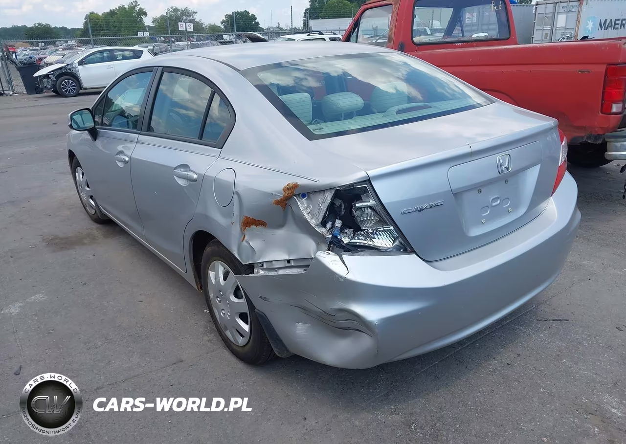2012 Honda Civic Lx VIN:19XFB2F51CE065275 - 3