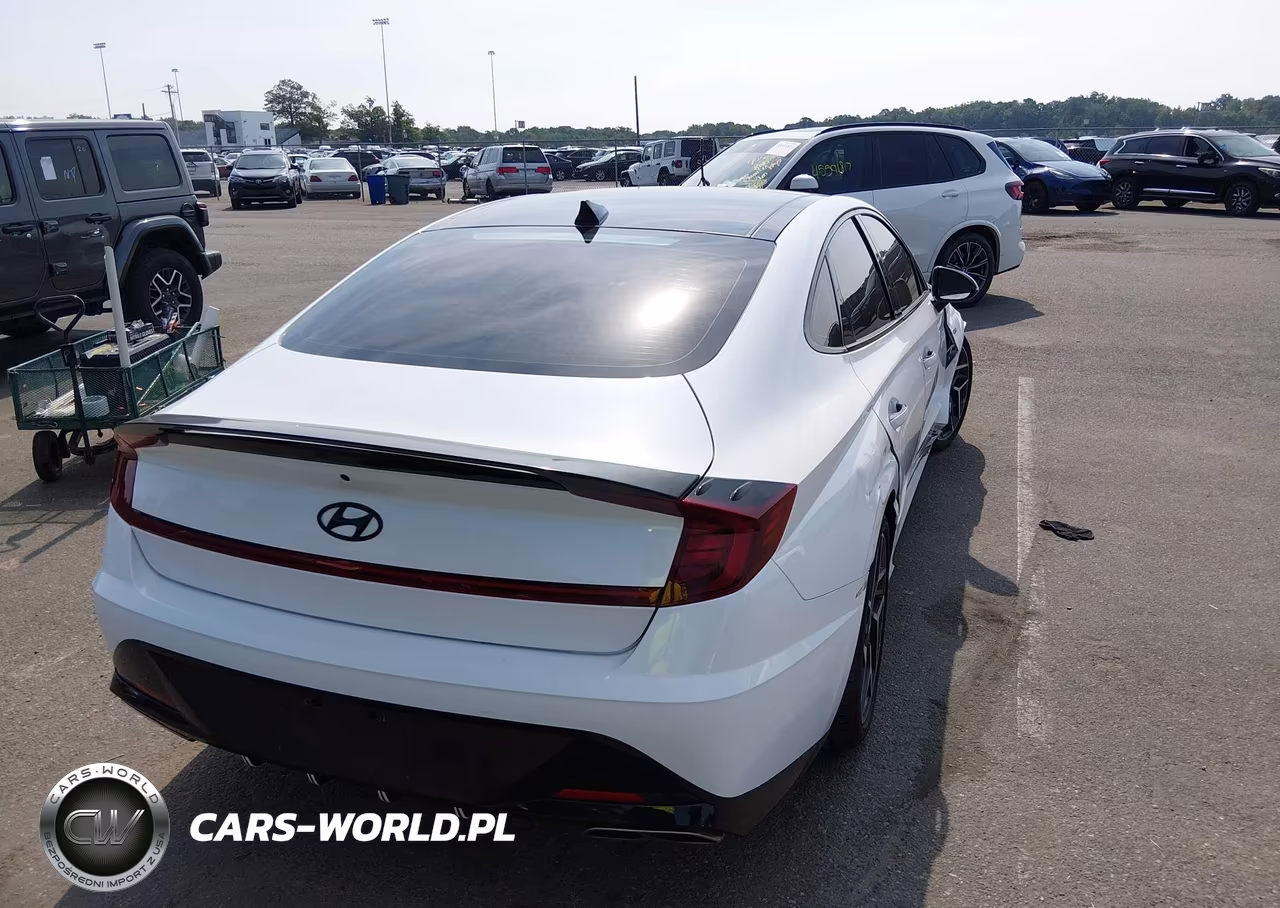 2023 Hyundai Sonata N Line VIN:KMHL14JC1PA300429 - 4