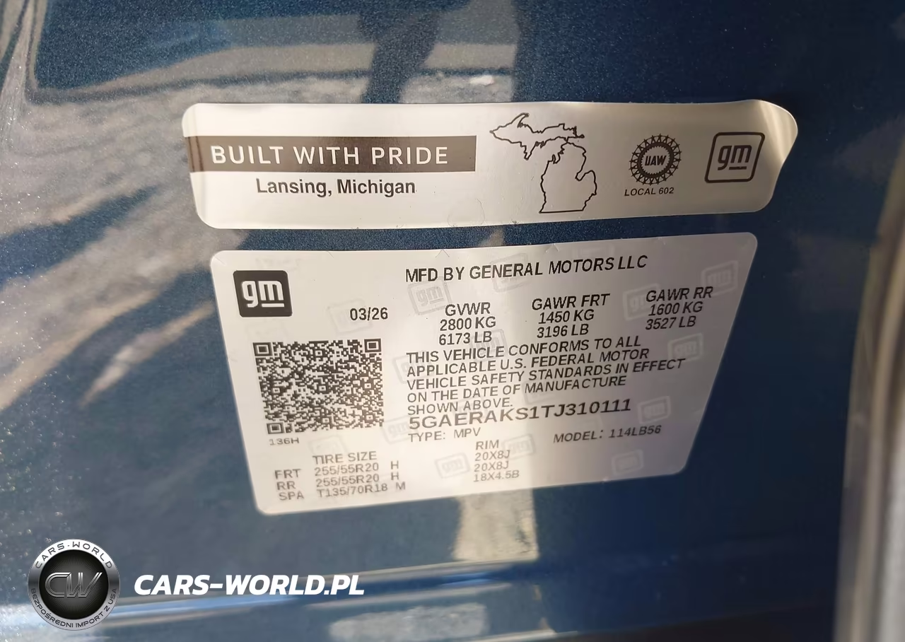 2026 Buick Enclave Preferred Fwd VIN:5GAERAKS1TJ310111 - 9