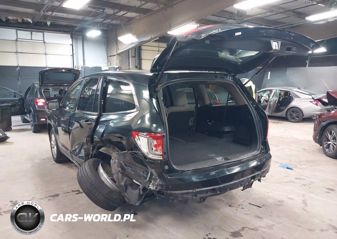 2016 Honda Pilot Lx VIN:5FNYF6H19GB021037 - 3