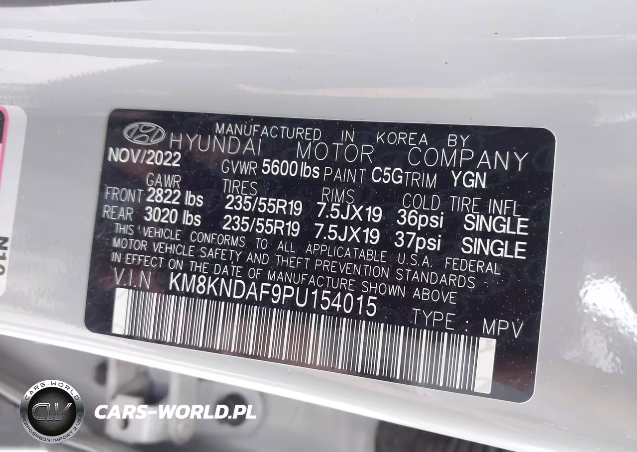 2023 Hyundai Ioniq 5 Sel VIN:KM8KNDAF9PU154015 - 9