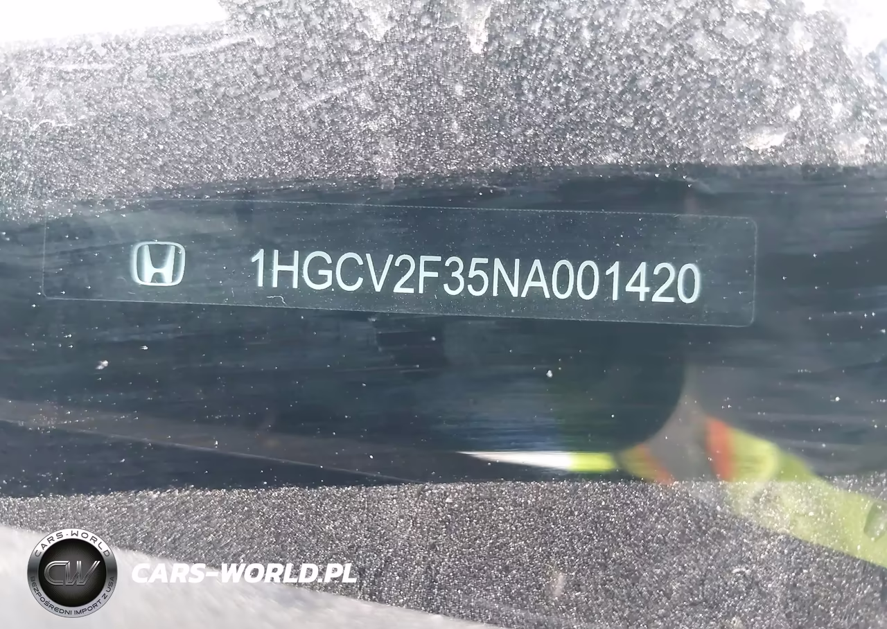 2022 Honda Accord Sport 2.0T VIN:1HGCV2F35NA001420 - 18