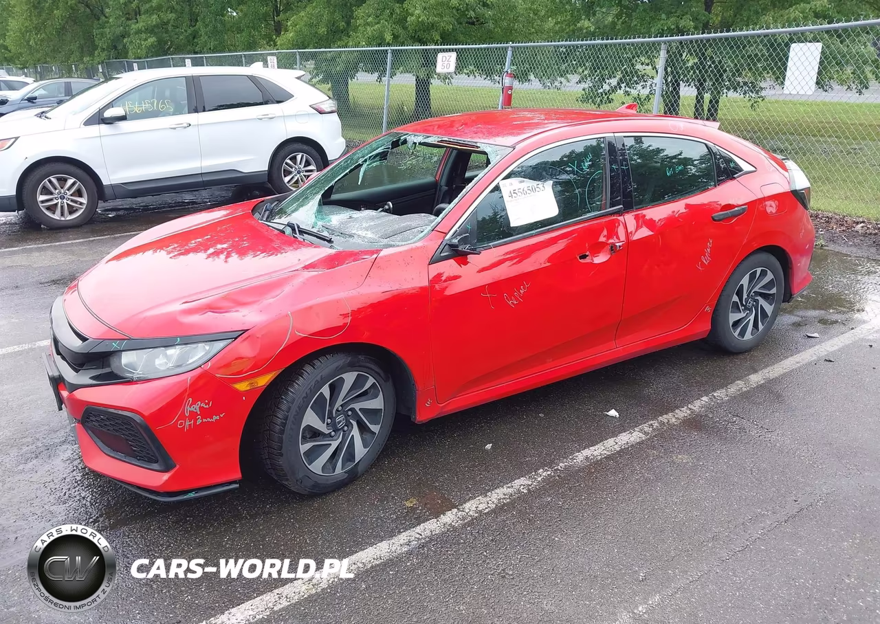 2019 Honda Civic Lx VIN:SHHFK7H30KU406567 - 2