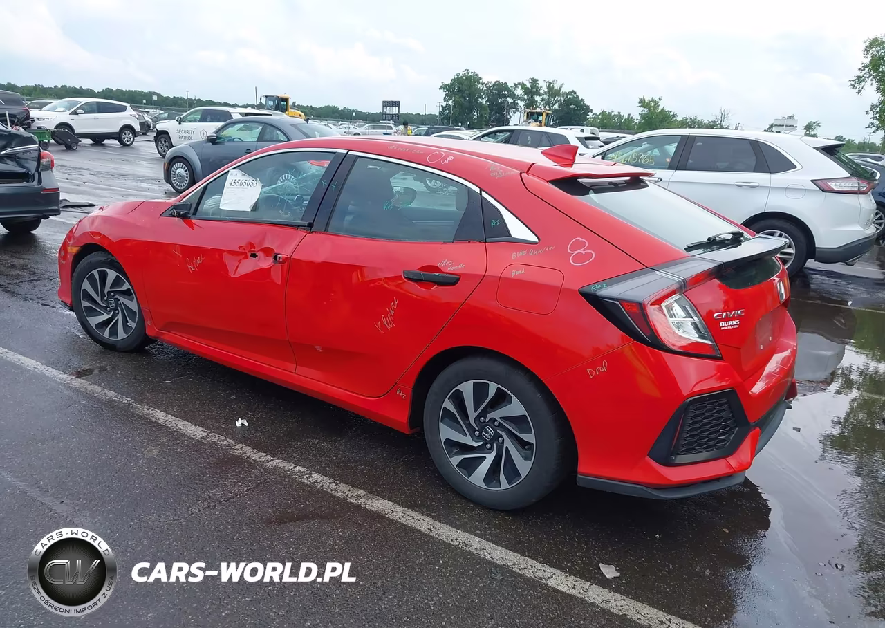 2019 Honda Civic Lx VIN:SHHFK7H30KU406567 - 3
