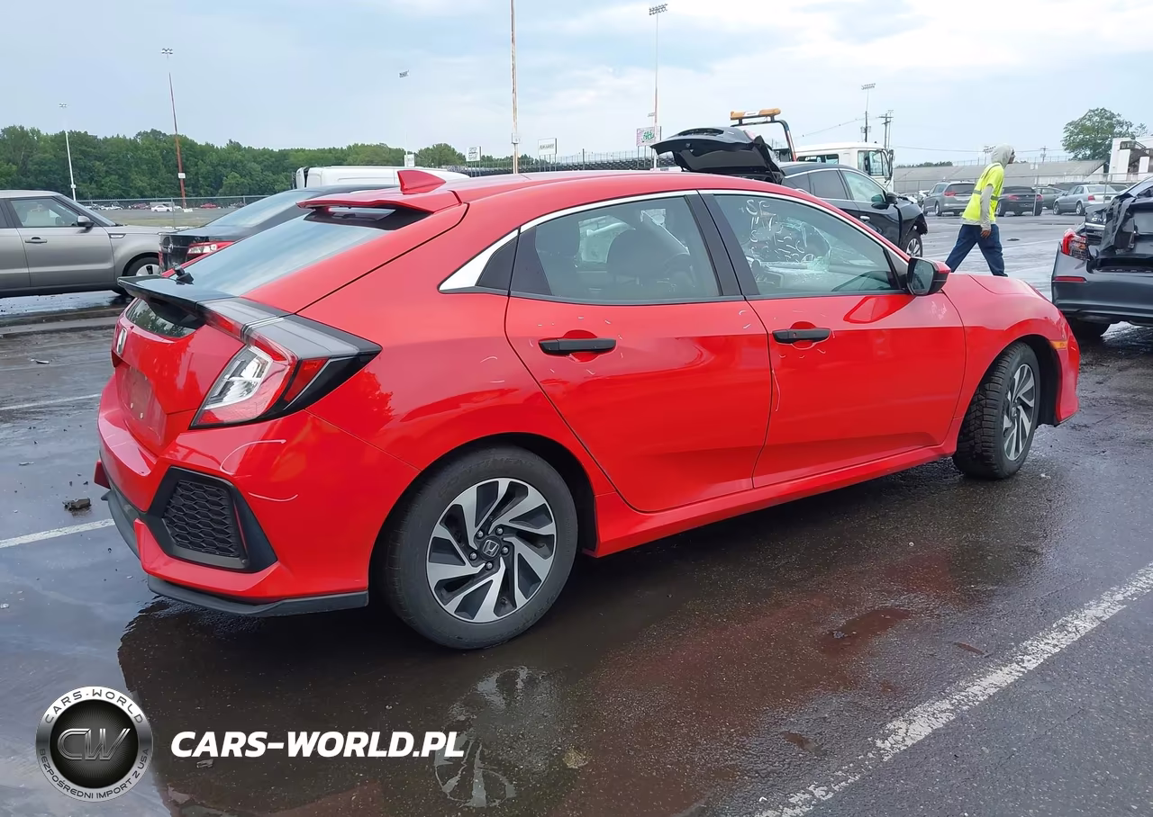 2019 Honda Civic Lx VIN:SHHFK7H30KU406567 - 4