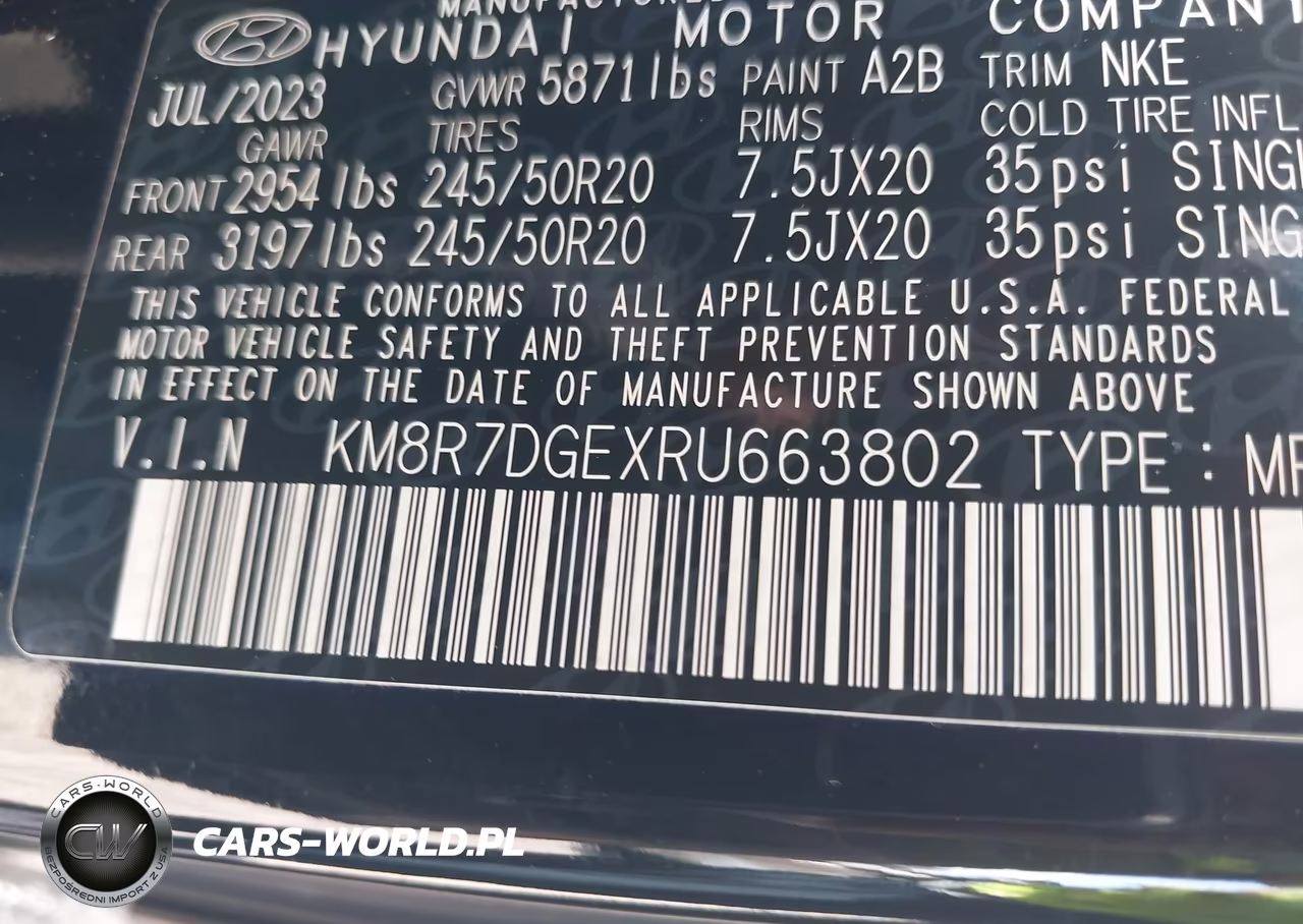 2024 Hyundai Palisade Calligraphy Night Edition VIN:KM8R7DGEXRU663802 - 9