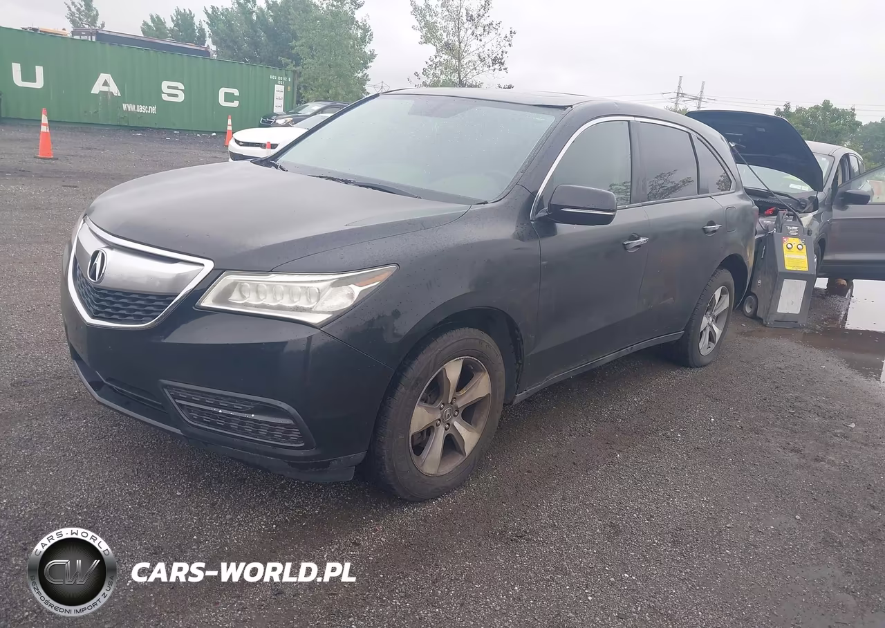 2015 Acura Mdx VIN:5FRYD4H25FB026848 - 2