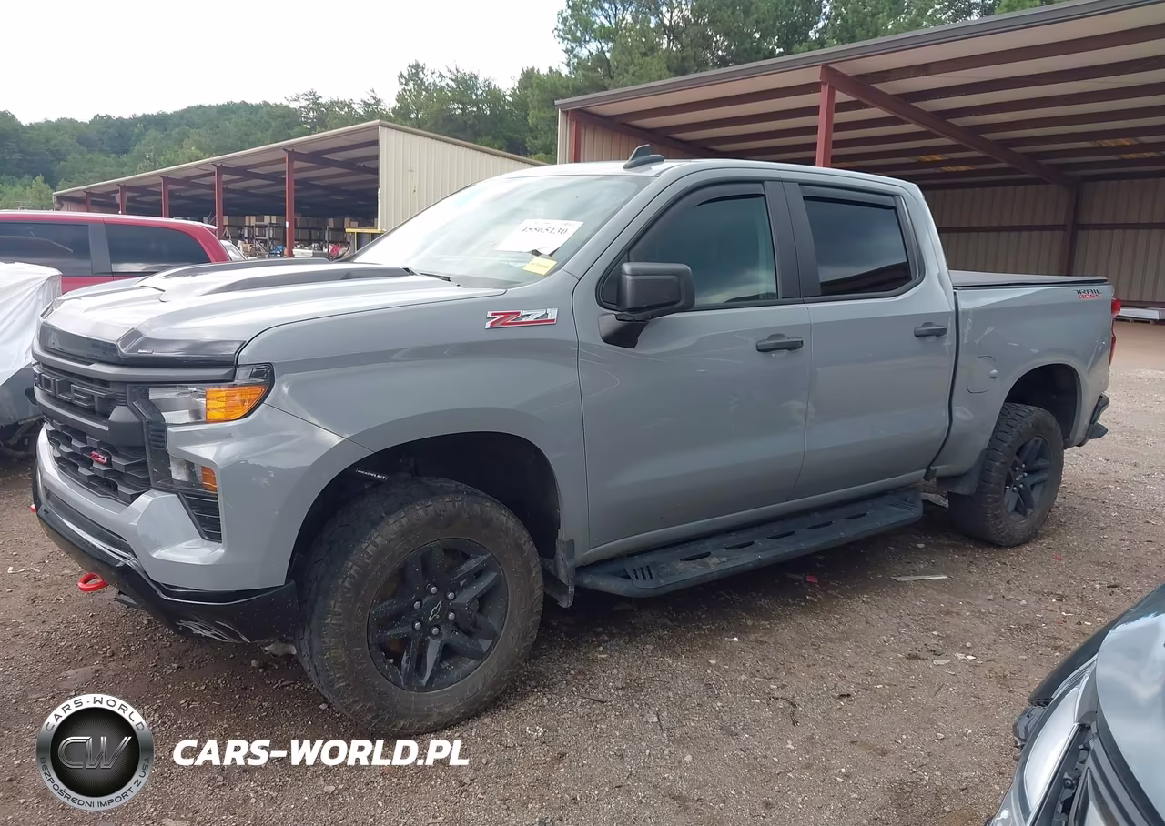 2024 Chevrolet Silverado 1500 4Wd Short Bed Custom Trail Boss VIN:3GCPDCEK0RG179731 - 2