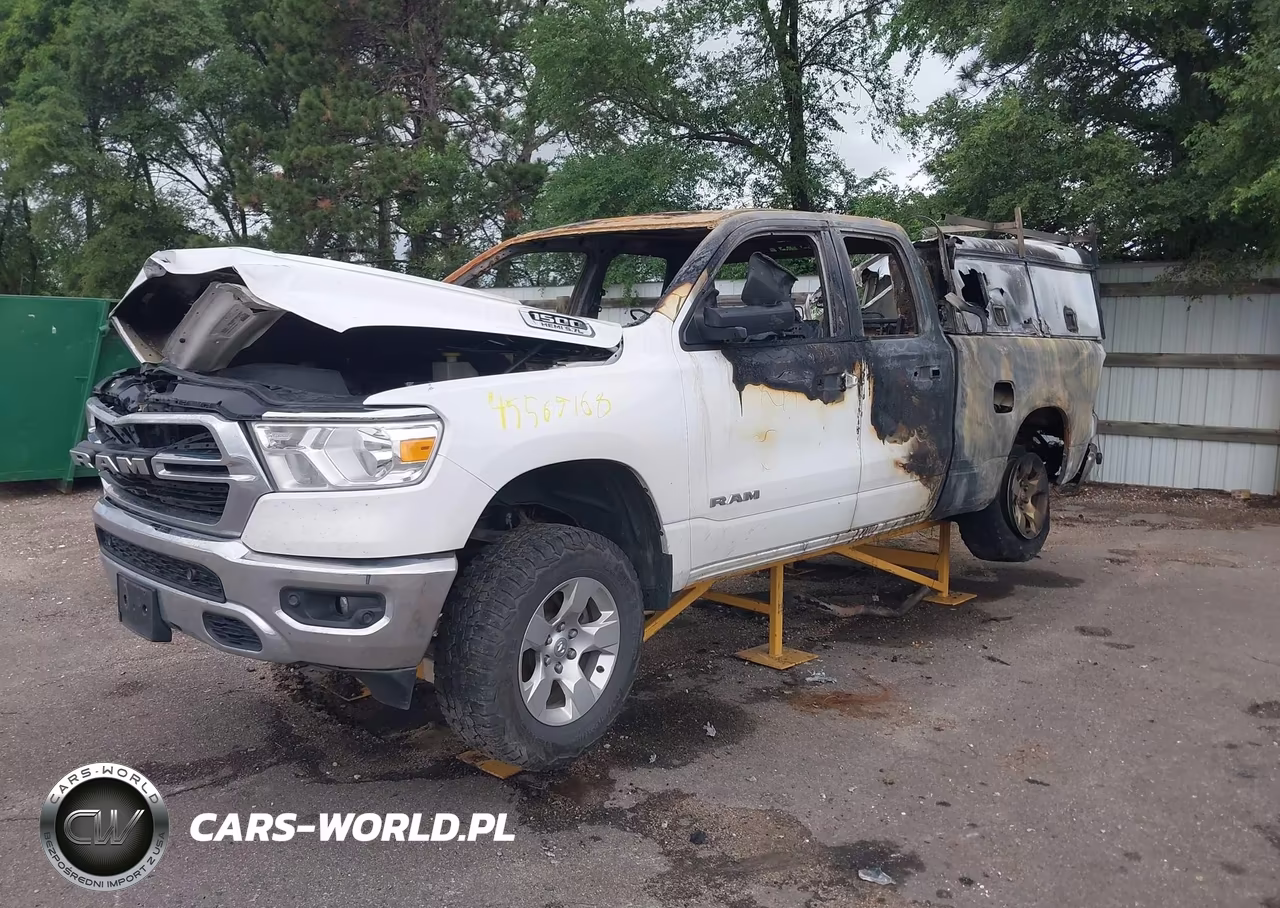2019 Ram 1500 Big Horn-Lone Star 4X4 6'4 Box VIN:1C6SRFBT9KN883411 - 2