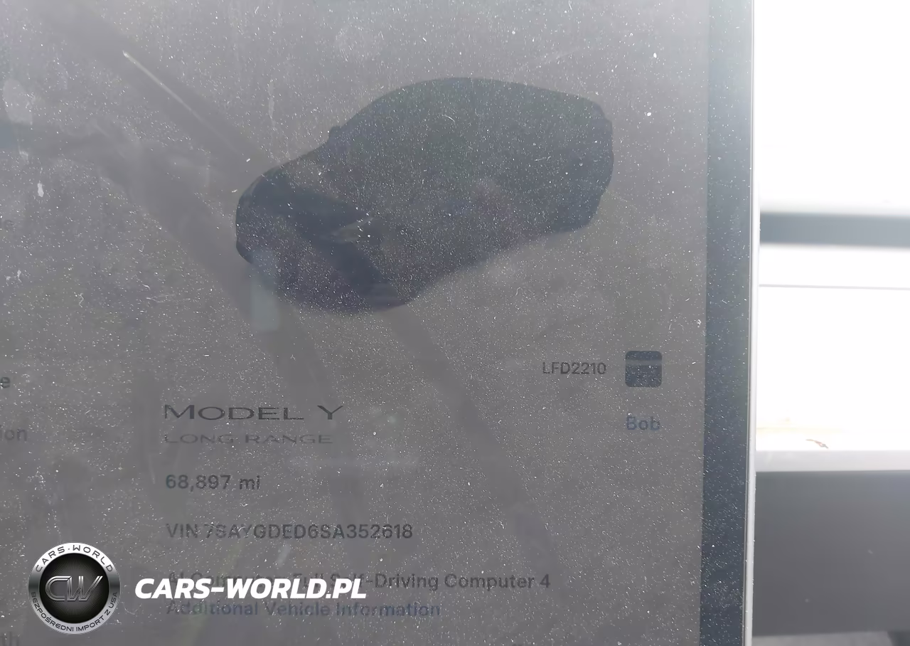 2025 Tesla Model Y Long Range Dual Motor Rear-Wheel Drive VIN:7SAYGDED6SA352618 - 19