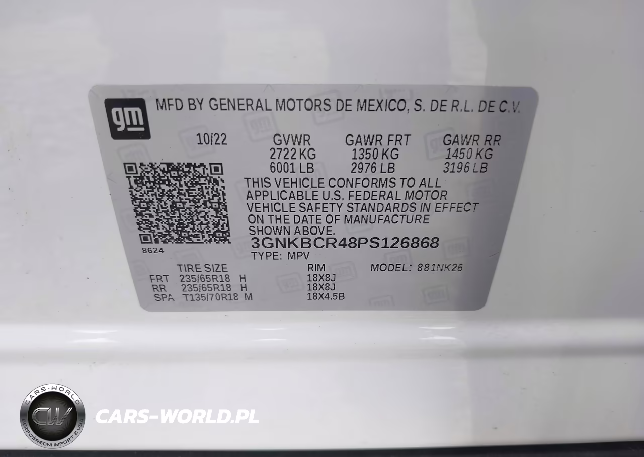 2023 Chevrolet Blazer Fwd 2Lt VIN:3GNKBCR48PS126868 - 9