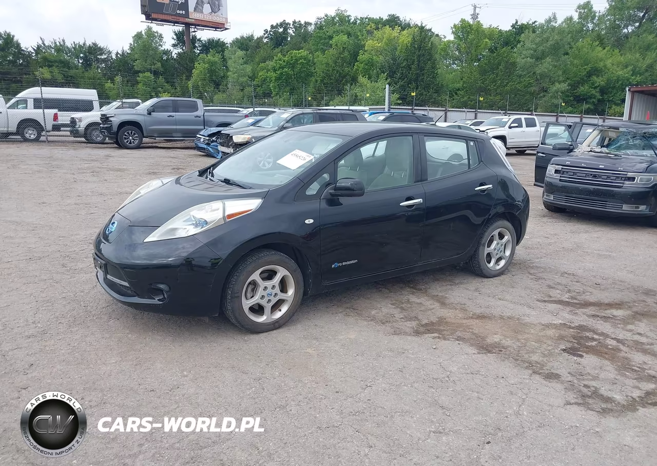 2011 Nissan Leaf Sl VIN:JN1AZ0CP0BT009434 - 2