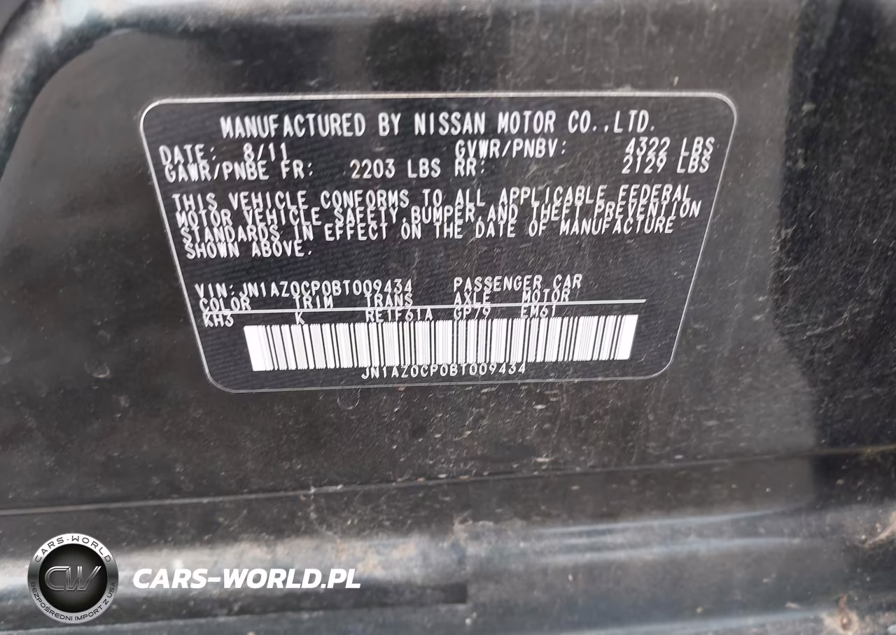 2011 Nissan Leaf Sl VIN:JN1AZ0CP0BT009434 - 9