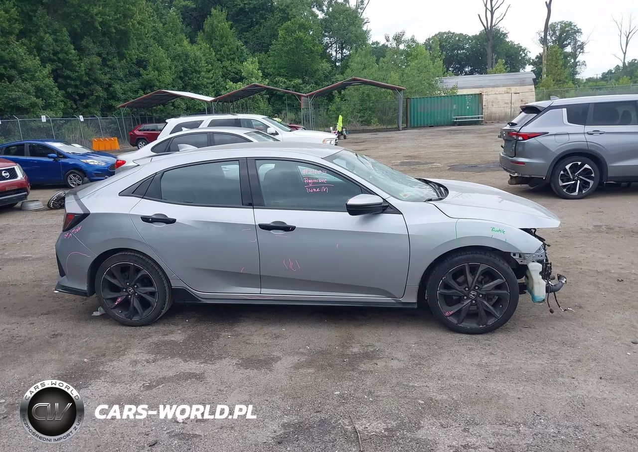 2018 Honda Civic Sport VIN:SHHFK7H49JU412245 - 14