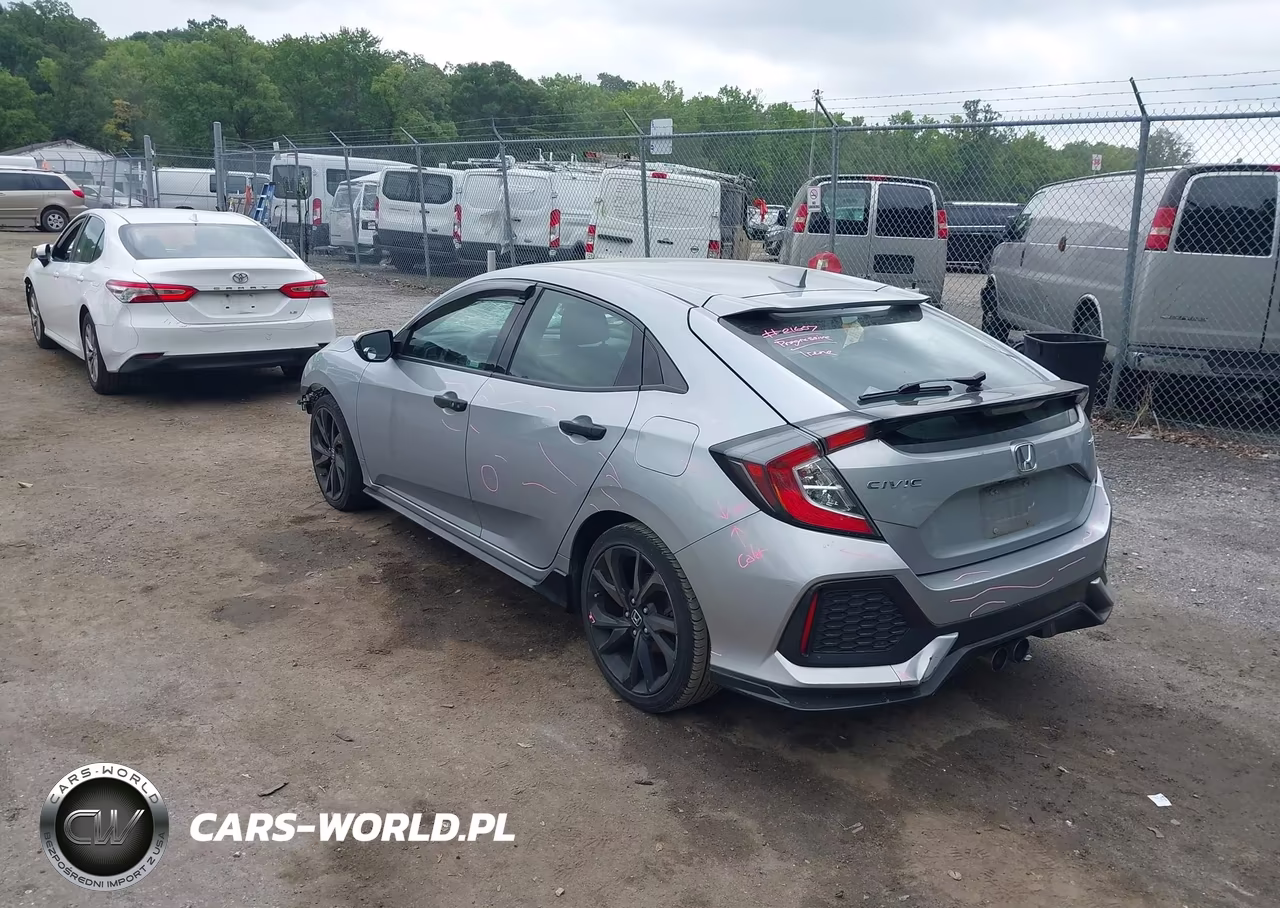 2018 Honda Civic Sport VIN:SHHFK7H49JU412245 - 3