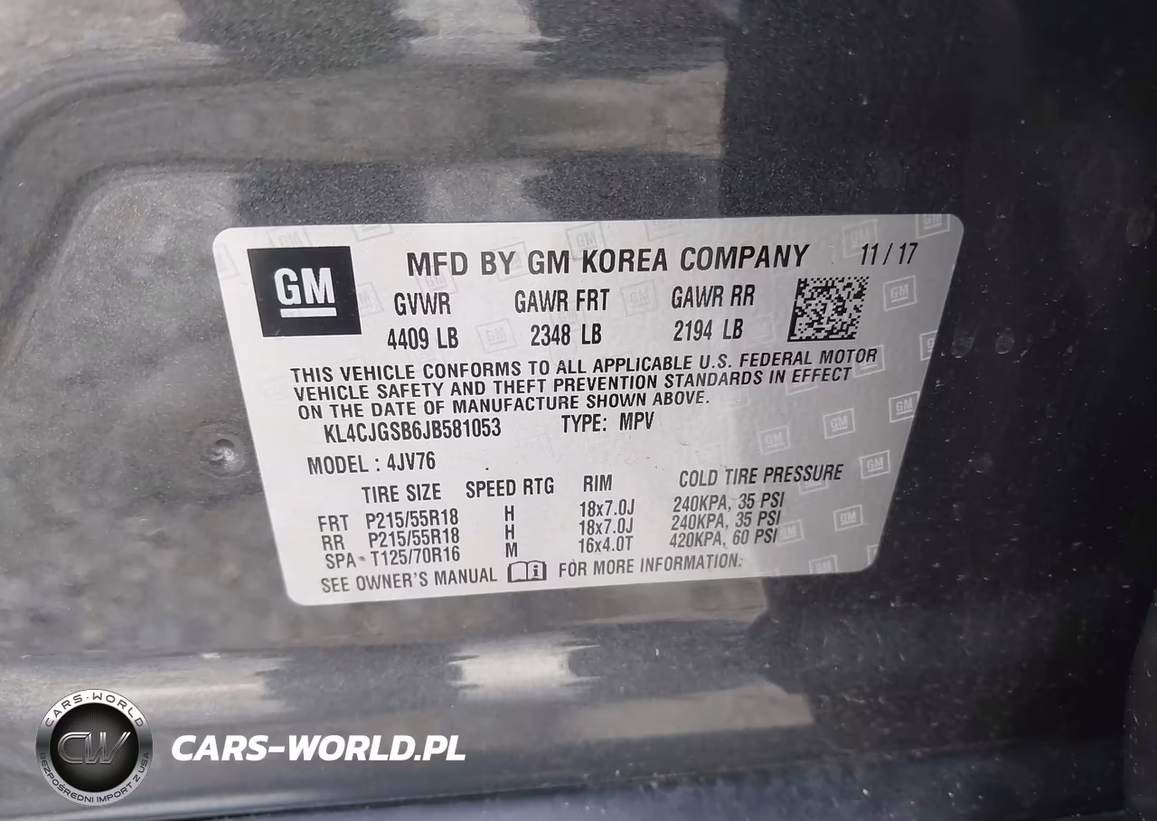 2018 Buick Encore Essence VIN:KL4CJGSB6JB581053 - 9