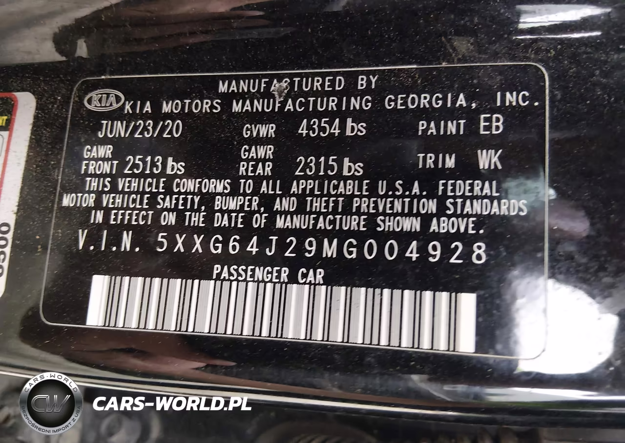 2021 Kia K5 Gt-Line VIN:5XXG64J29MG004928 - 9