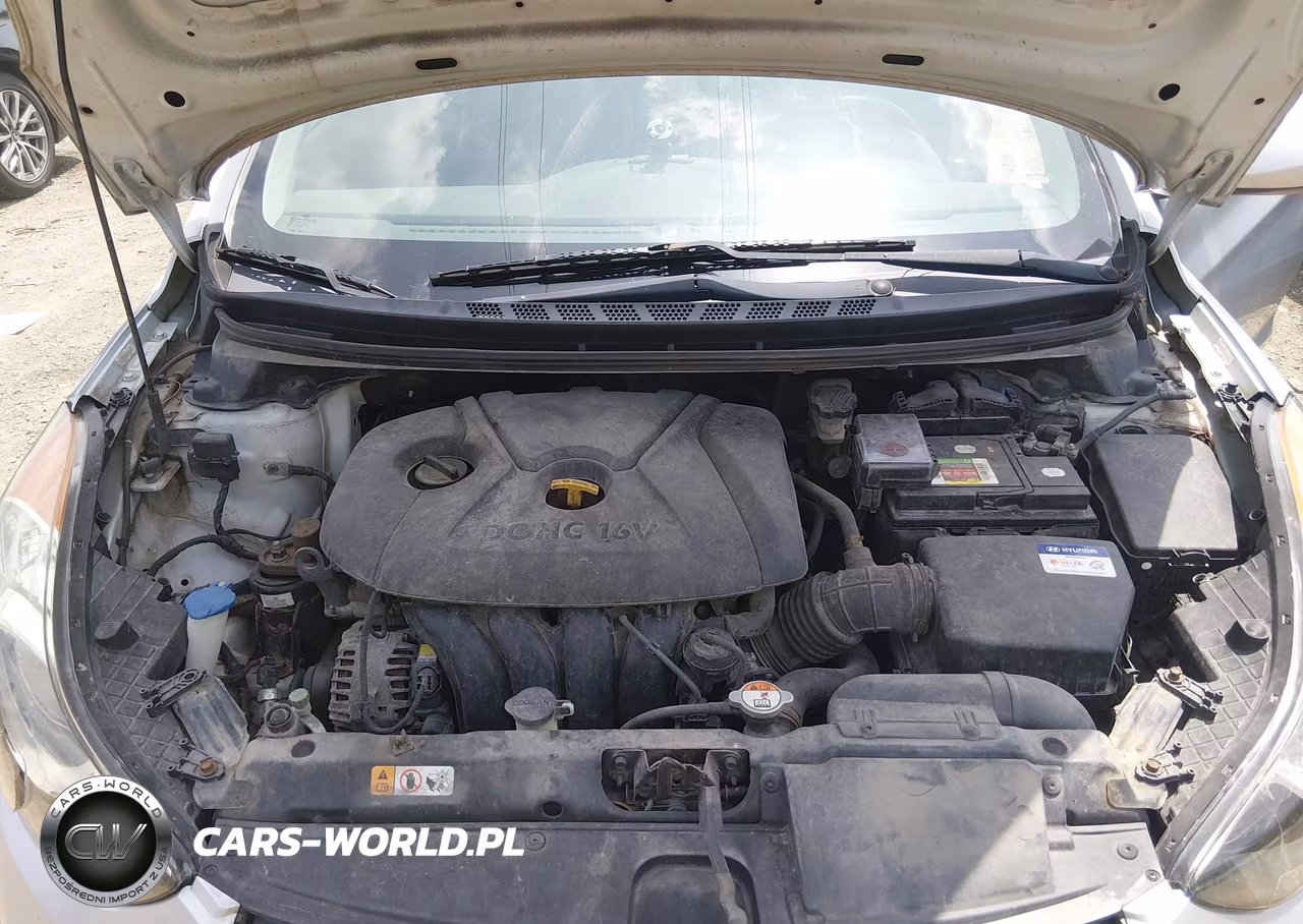 2012 Hyundai Elantra Gls (Ulsan Plant) VIN:KMHDH4AE3CU228482 - 10