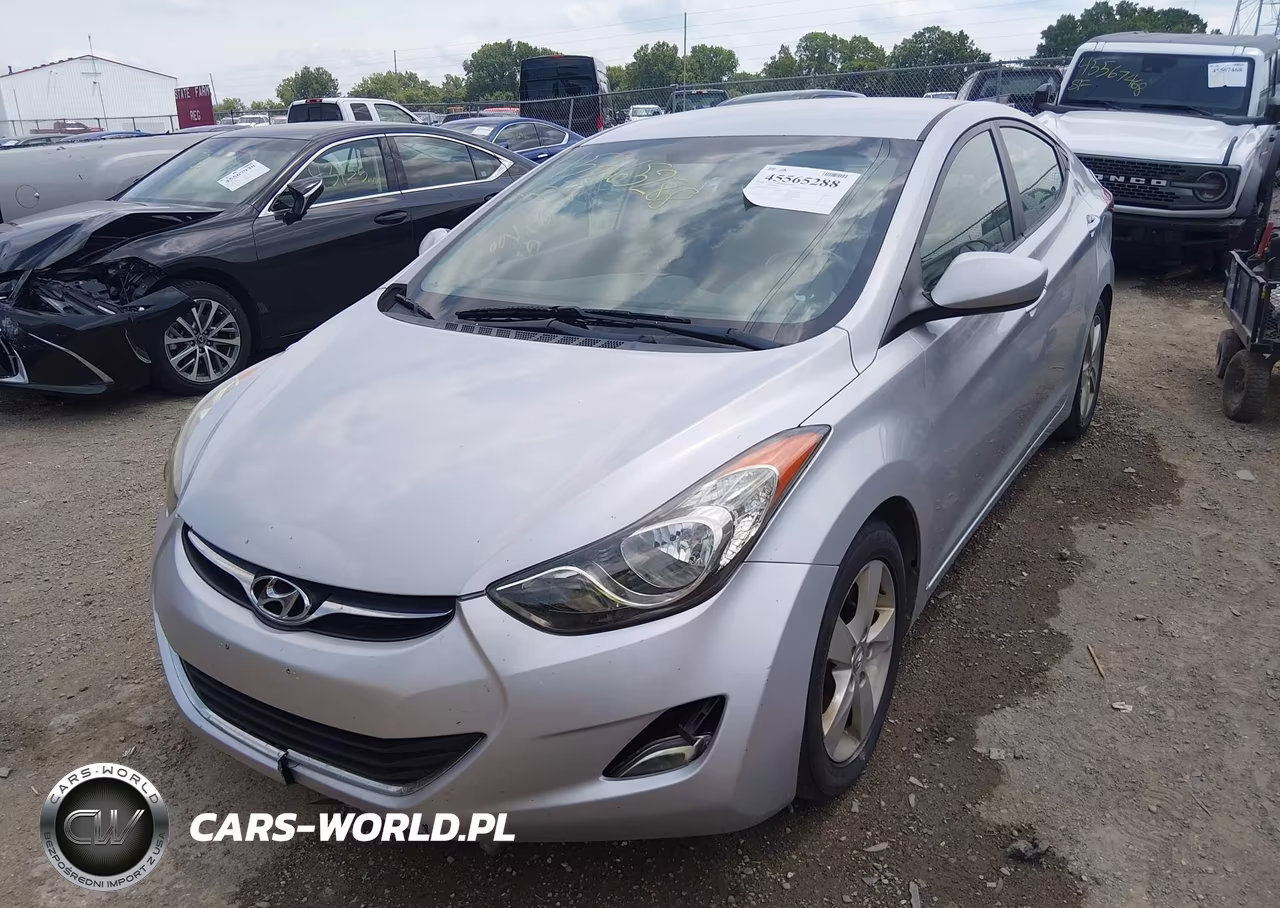 2012 Hyundai Elantra Gls (Ulsan Plant) VIN:KMHDH4AE3CU228482 - 2
