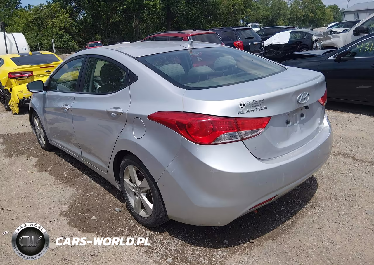 2012 Hyundai Elantra Gls (Ulsan Plant) VIN:KMHDH4AE3CU228482 - 3
