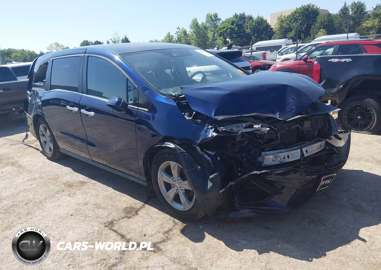 2019 Honda Odyssey Ex-L VIN:5FNRL6H75KB059522 - 1