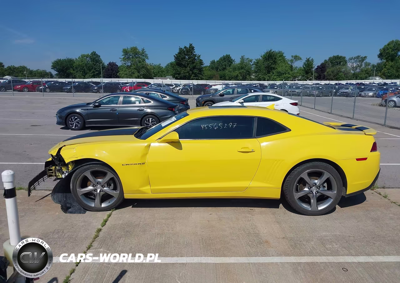 2014 Chevrolet Camaro 2Lt VIN:2G1FC1E35E9316154 - 15