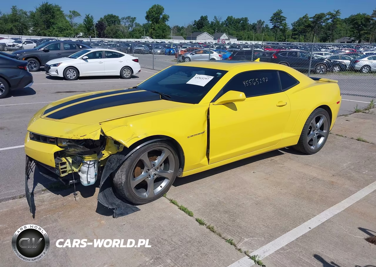 2014 Chevrolet Camaro 2Lt VIN:2G1FC1E35E9316154 - 2