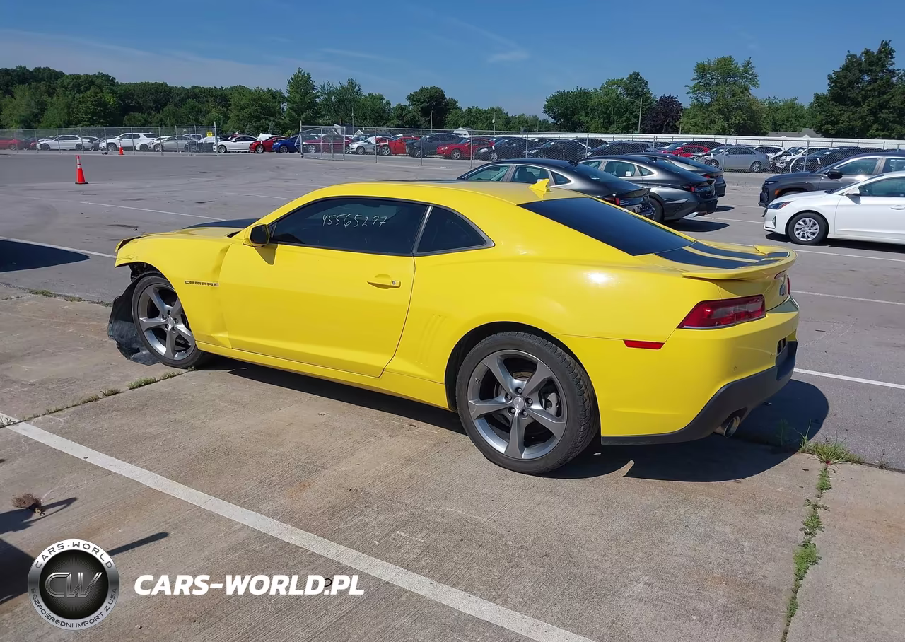 2014 Chevrolet Camaro 2Lt VIN:2G1FC1E35E9316154 - 3