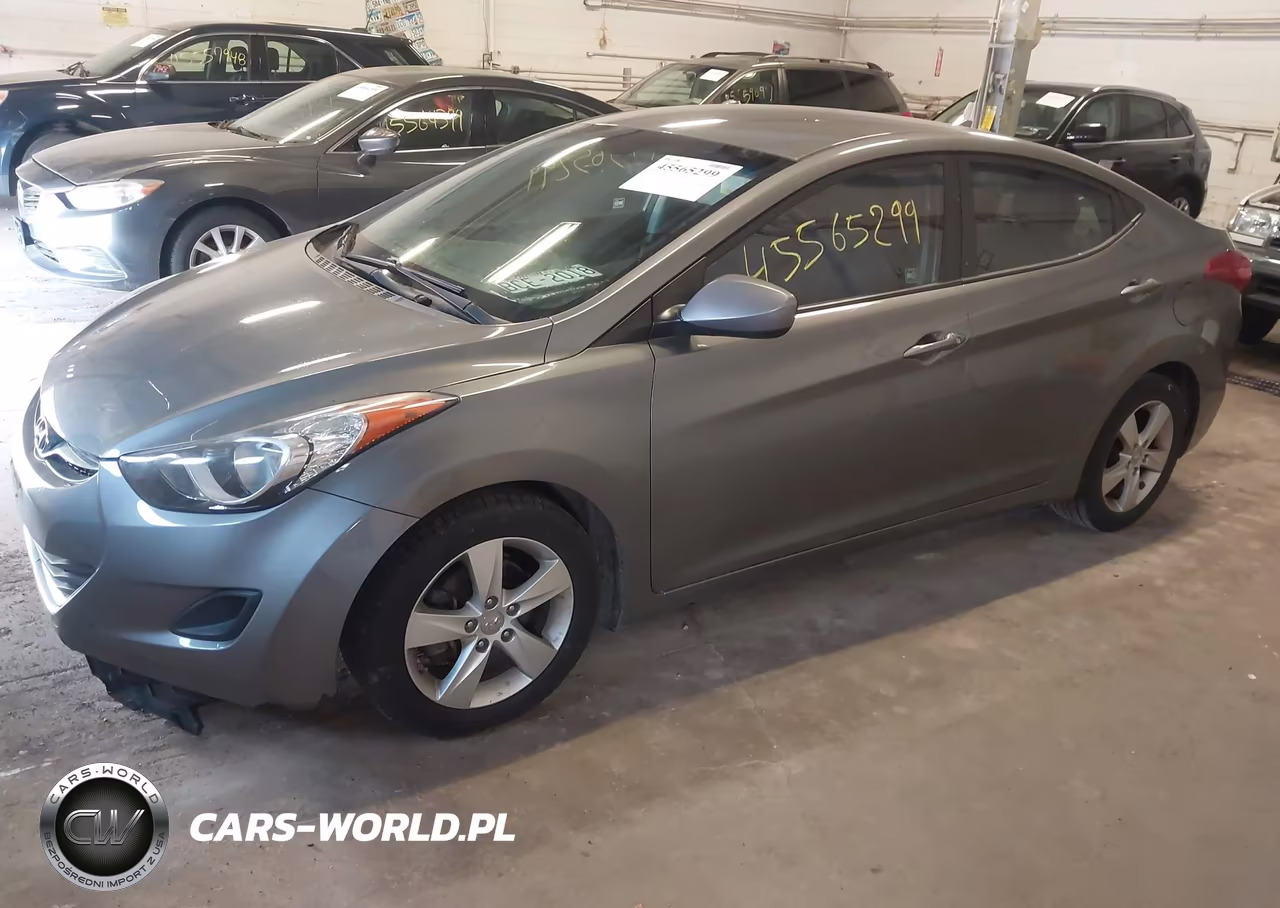 2013 Hyundai Elantra Gls VIN:5NPDH4AE5DH383633 - 2