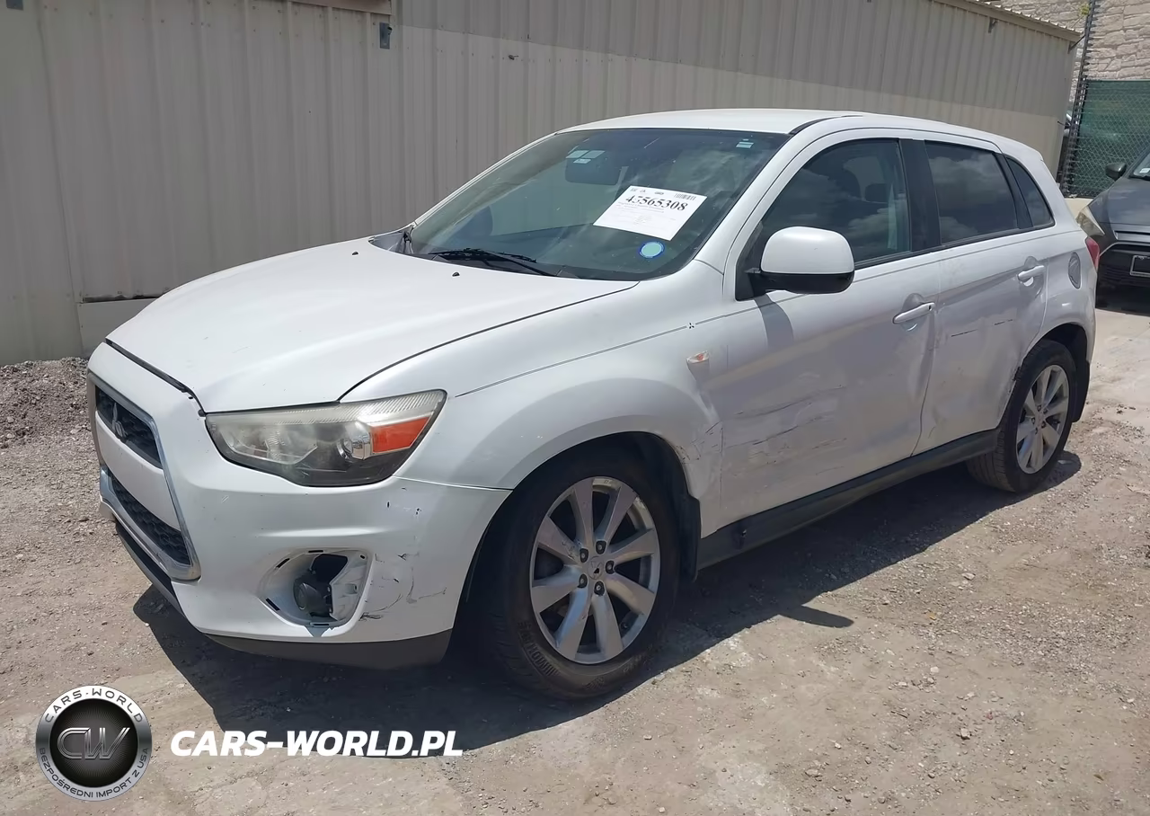 2014 Mitsubishi Outlander Sport Es VIN:4A4AP3AU3EE019745 - 2
