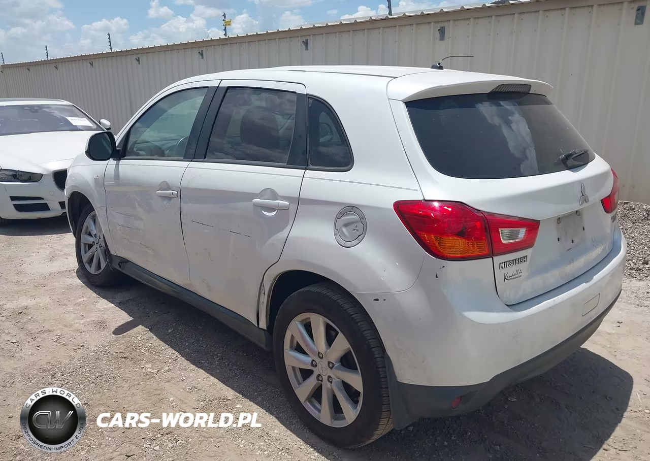 2014 Mitsubishi Outlander Sport Es VIN:4A4AP3AU3EE019745 - 3
