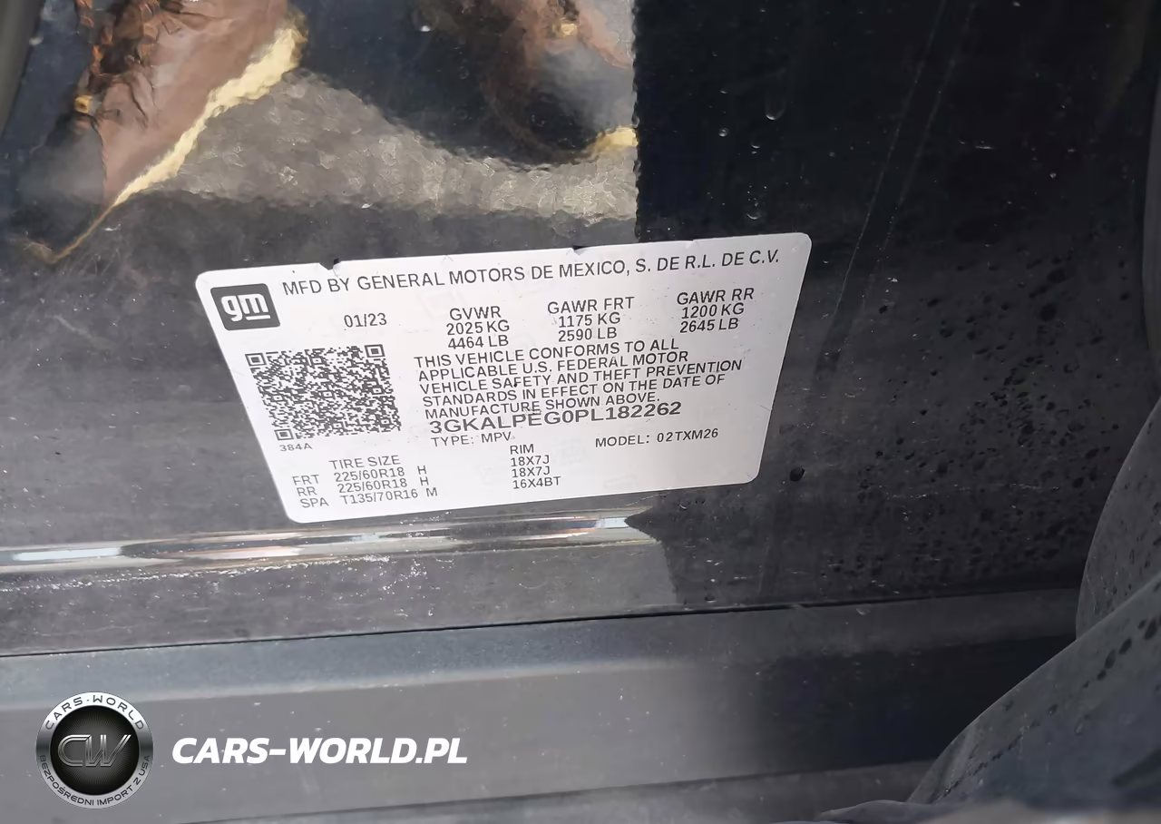 2023 GMC Terrain Fwd Slt VIN:3GKALPEG0PL182262 - 9