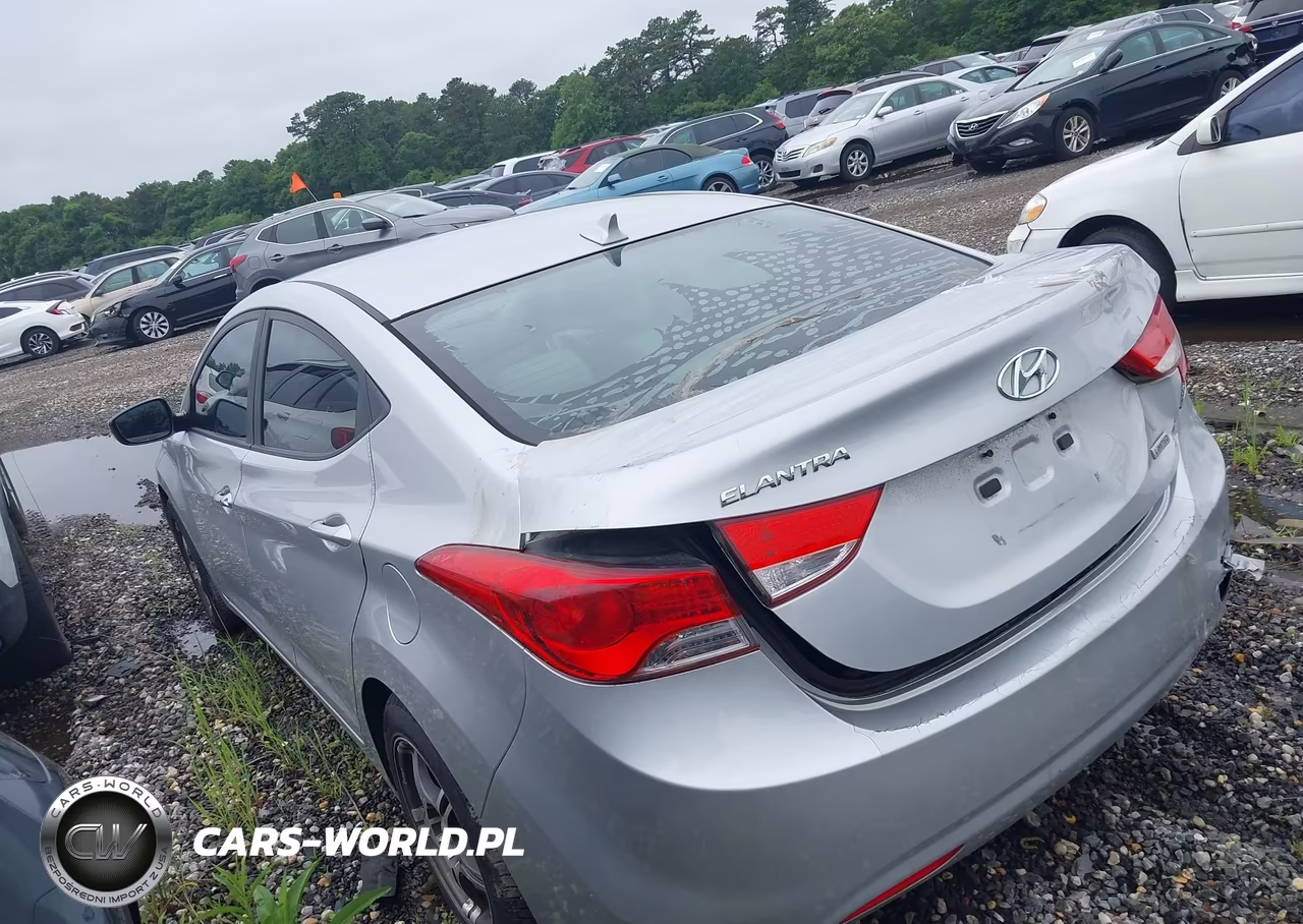 2013 Hyundai Elantra Limited VIN:KMHDH4AE8DU720720 - 3