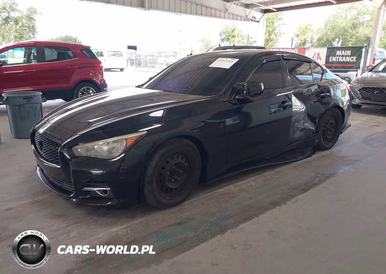2014 Infiniti Q50 Premium VIN:JN1BV7AP9EM672513 - 2