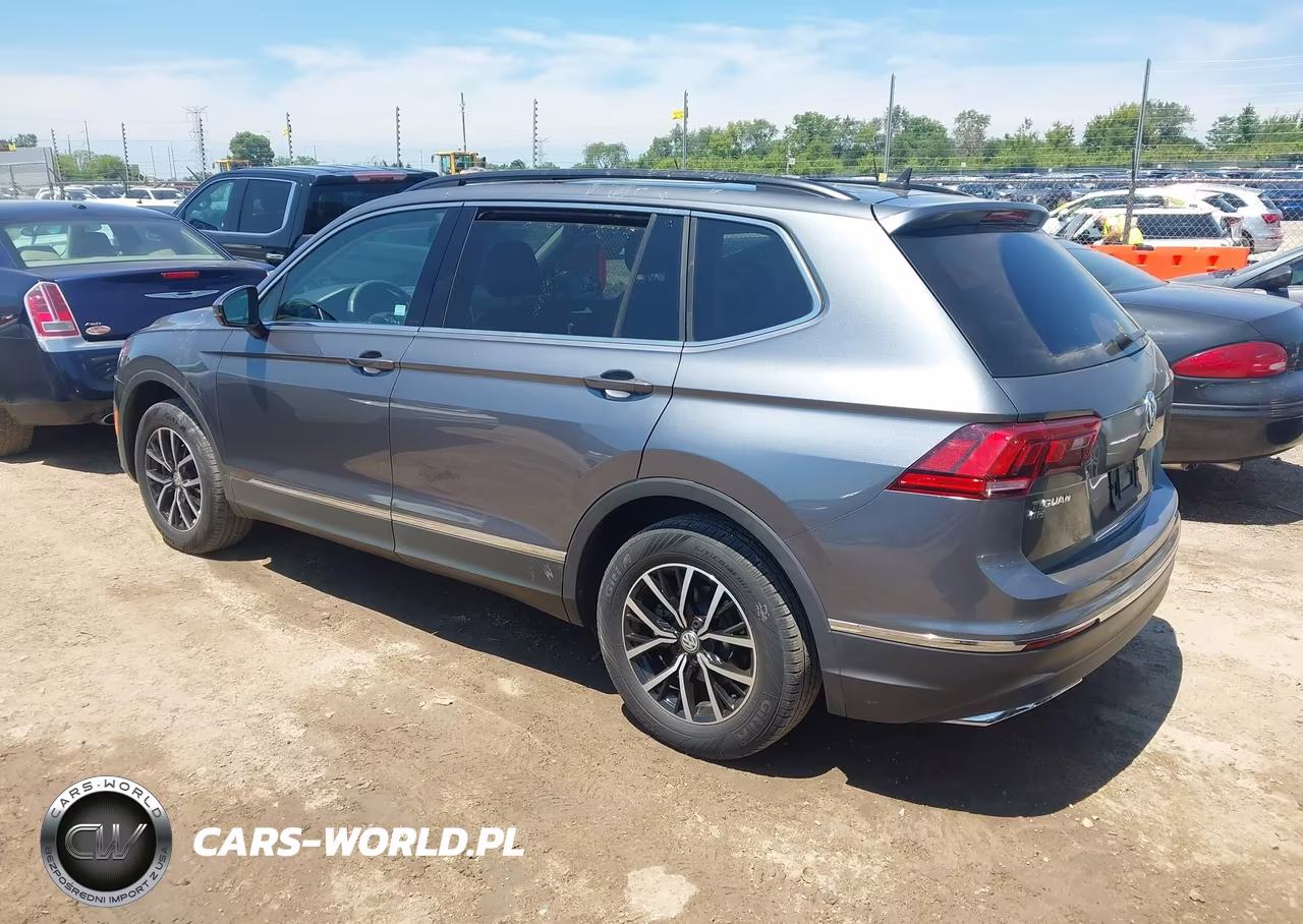 2021 Volkswagen Tiguan 2.0T Se-2.0T Se R-Line Black-2.0T Sel VIN:3VV2B7AX0MM130856 - 3