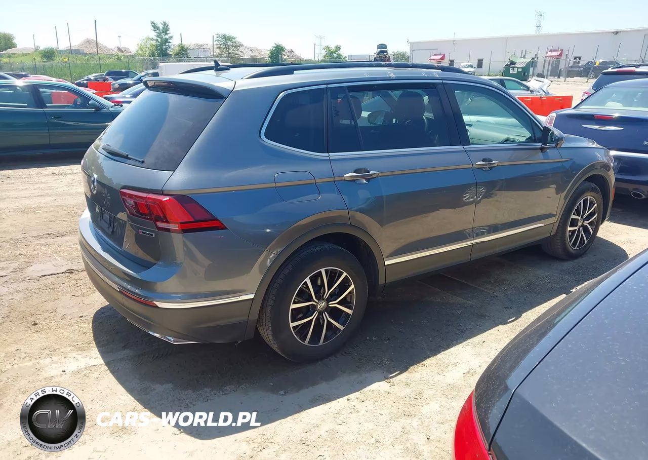 2021 Volkswagen Tiguan 2.0T Se-2.0T Se R-Line Black-2.0T Sel VIN:3VV2B7AX0MM130856 - 4