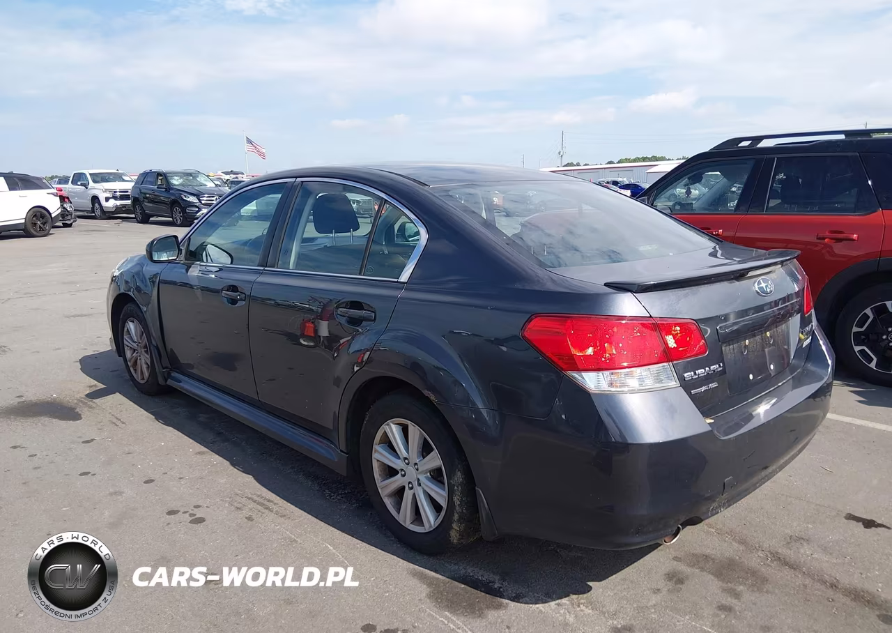 2011 Subaru Legacy 2.5I Premium VIN:4S3BMBG67B3259461 - 3