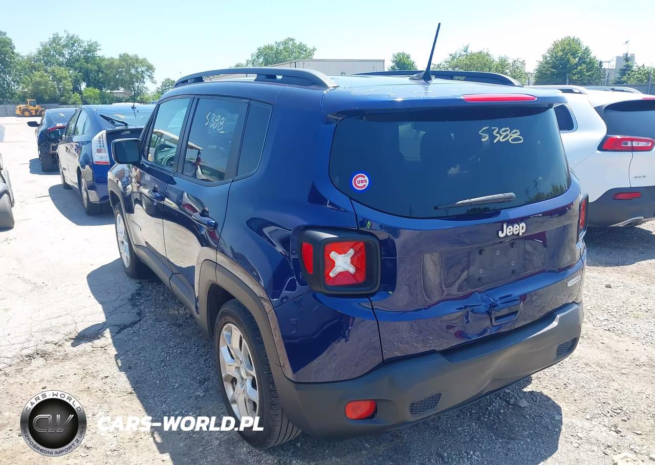 2018 Jeep Renegade Latitude Fwd VIN:ZACCJABB7JPJ66734 - 3