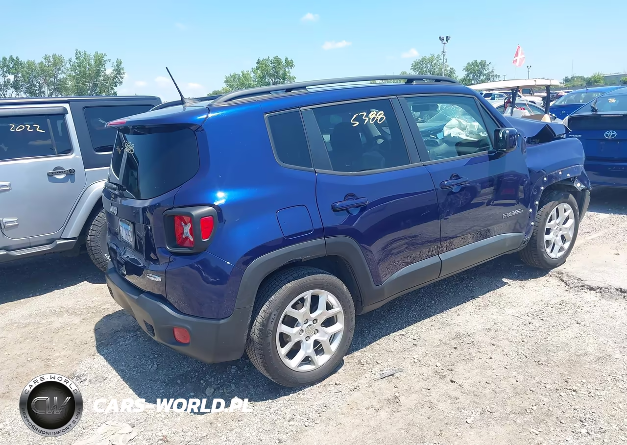 2018 Jeep Renegade Latitude Fwd VIN:ZACCJABB7JPJ66734 - 4