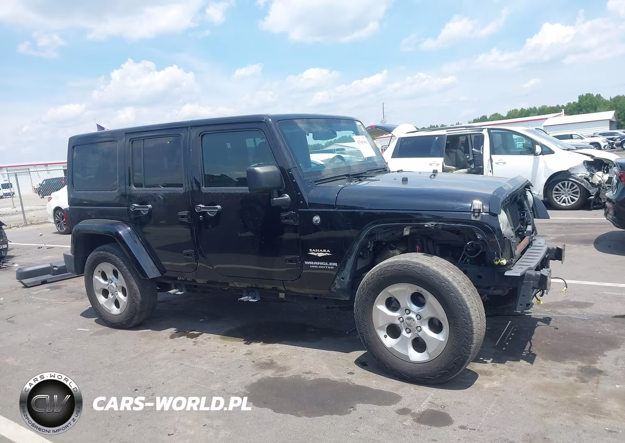2014 Jeep Wrangler Unlimited Sahara VIN:1C4BJWEG3EL117804 - 14