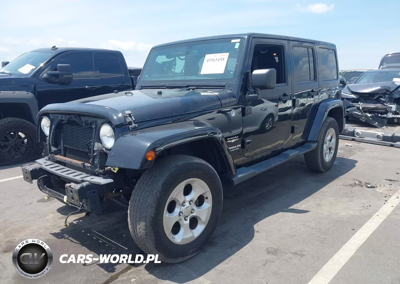 2014 Jeep Wrangler Unlimited Sahara VIN:1C4BJWEG3EL117804 - 2