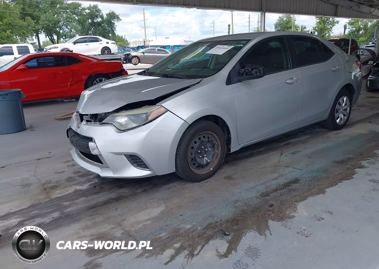 2016 Toyota Corolla Le VIN:5YFBURHE8GP561998 - 2